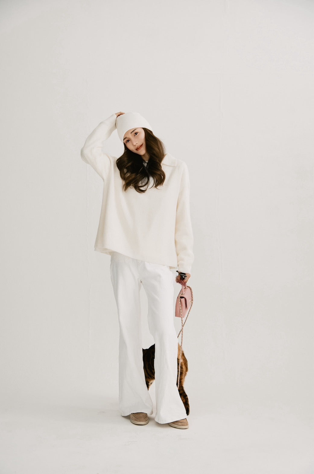 Silk Blend Knit Hat