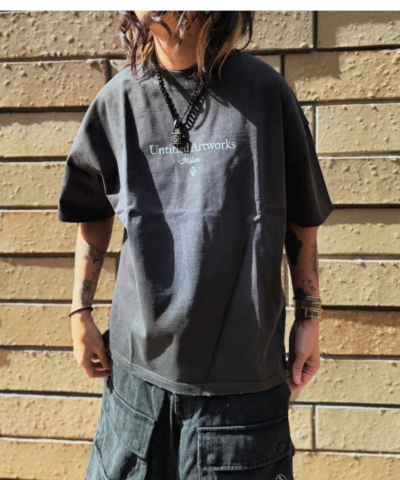 【Untitled Artworks】Tee Untitled Black