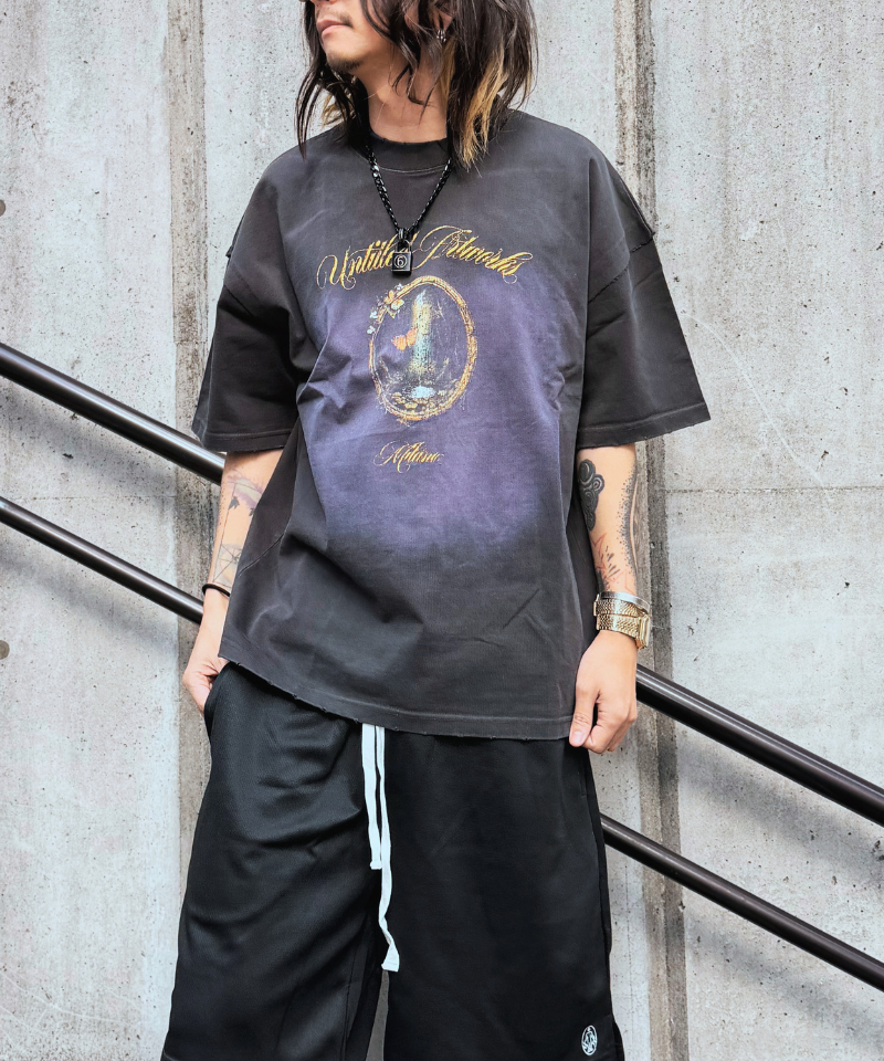 【Untitled Artworks】Tee Butterfly Black