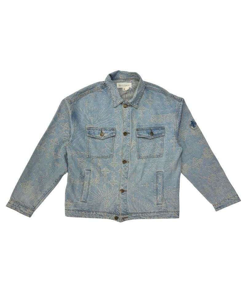 【Untitled Artworks】Jacquard Denim Jacket