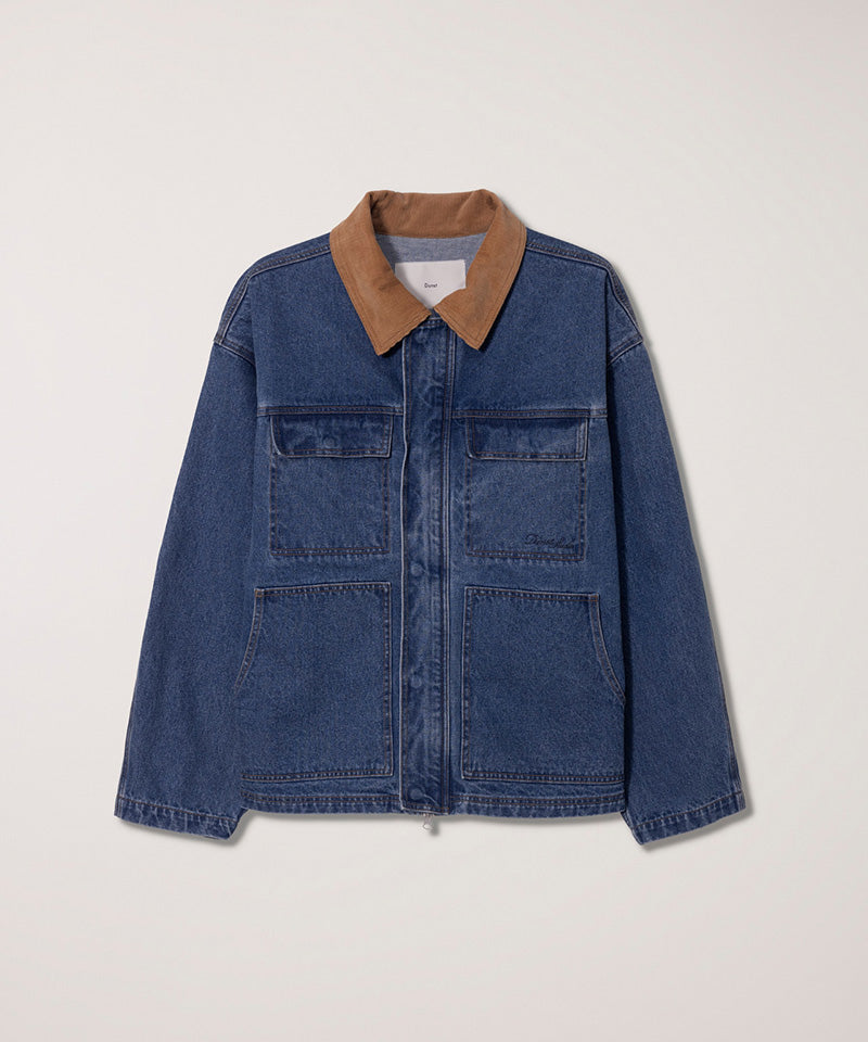 【DUNST】VINTAGE DENIM WORK JACKET / CLASSIC BLUE