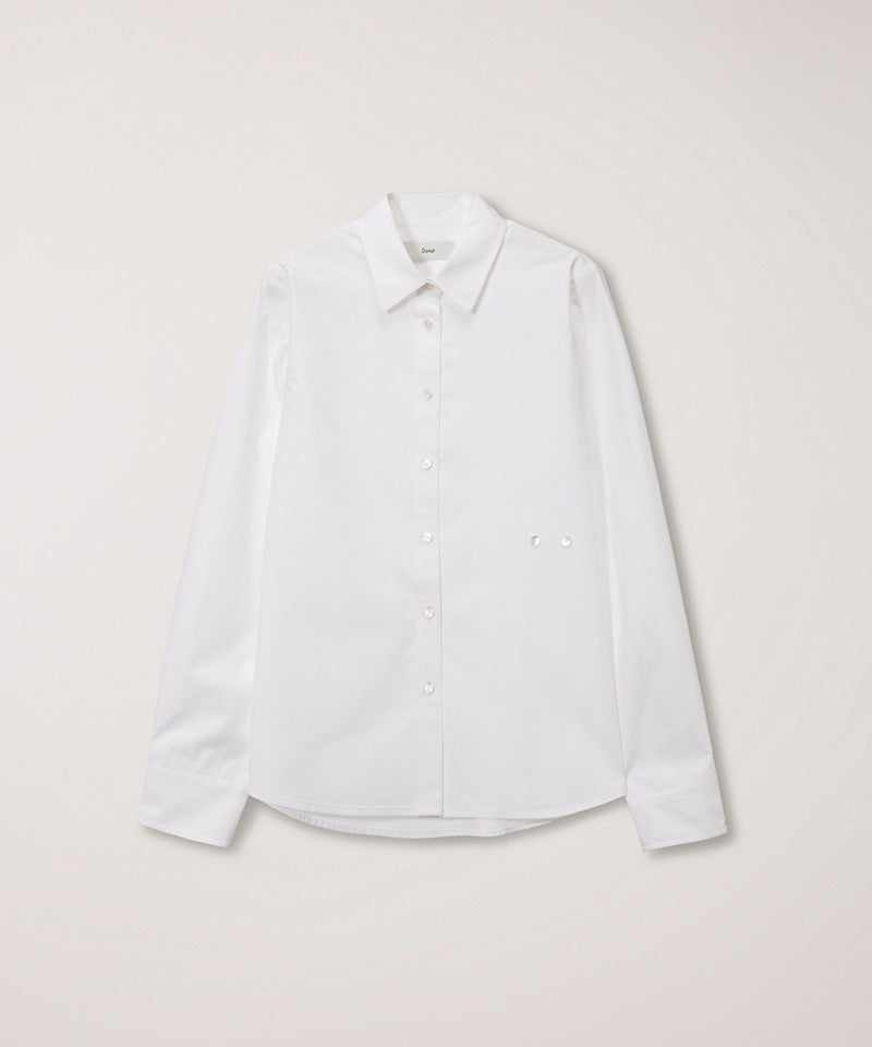 【DUNST】ESSENTIAL SHIRT / WHITE