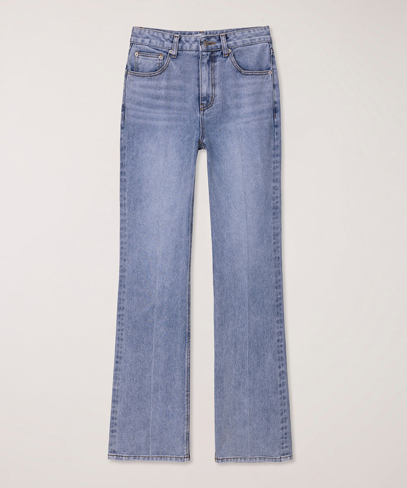 【DUNST】70s SEMI FLARED COTTON JEANS