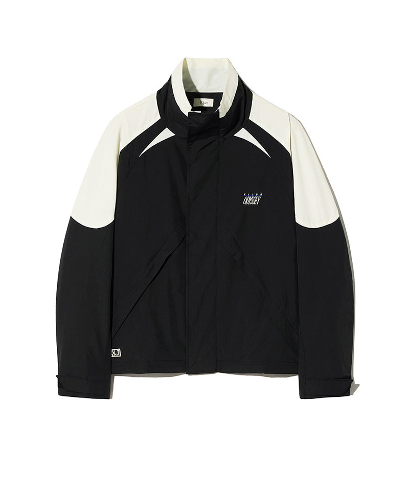 【KIJUN】Odyssey Shell Parka / Black×Ivory