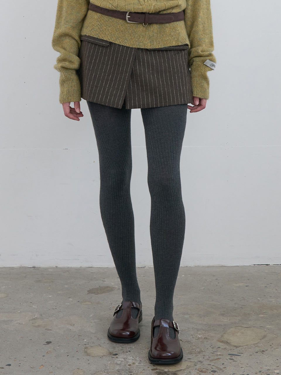 Pin Stripe Wrap Shorts