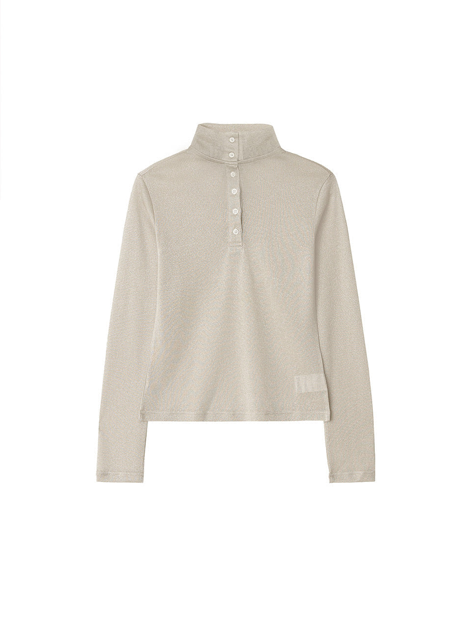 Two-Way Neck Glitter Top