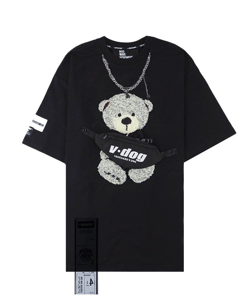 MWM】TEDDY CAPSULE T-SHIRT 050 BLACK