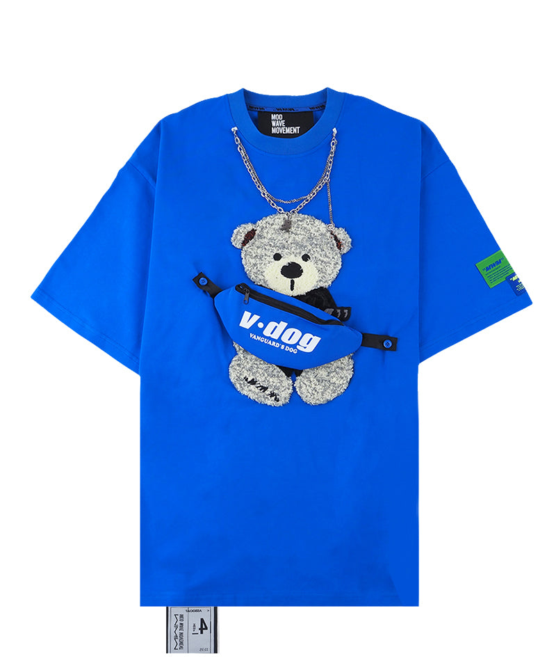 MWM】TEDDY CAPSULE T-SHIRT 050 BLUE