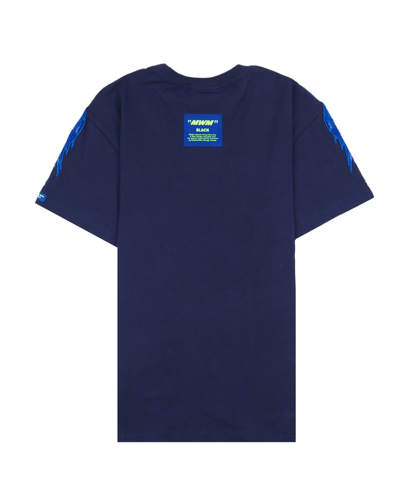 MOD WAVE MOVEMENT 페더 로고 반소매 T셔츠 MW062021819