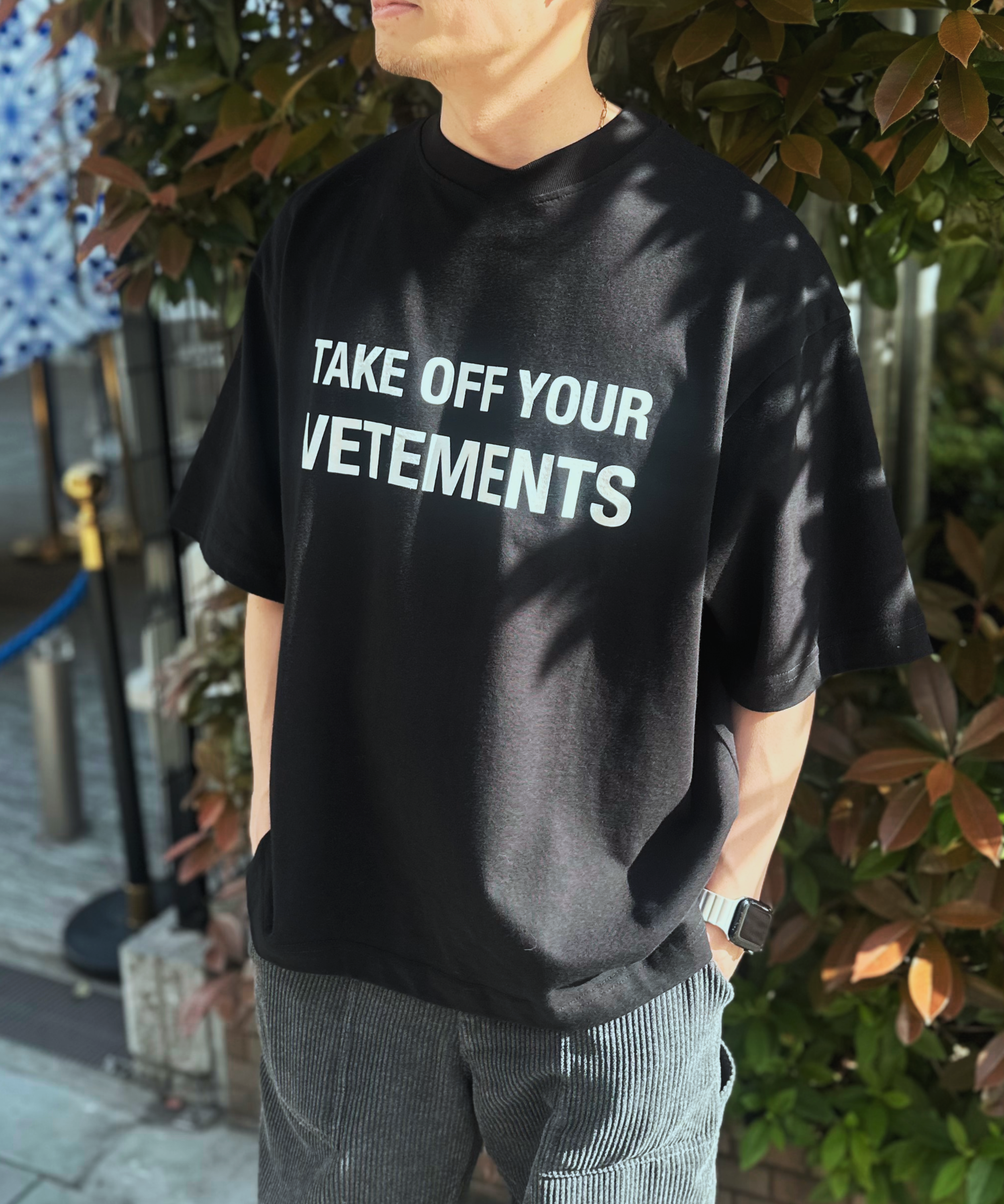 【Maison Beast】TAKE OFF YOUR VETEMENTS T-SHIRT