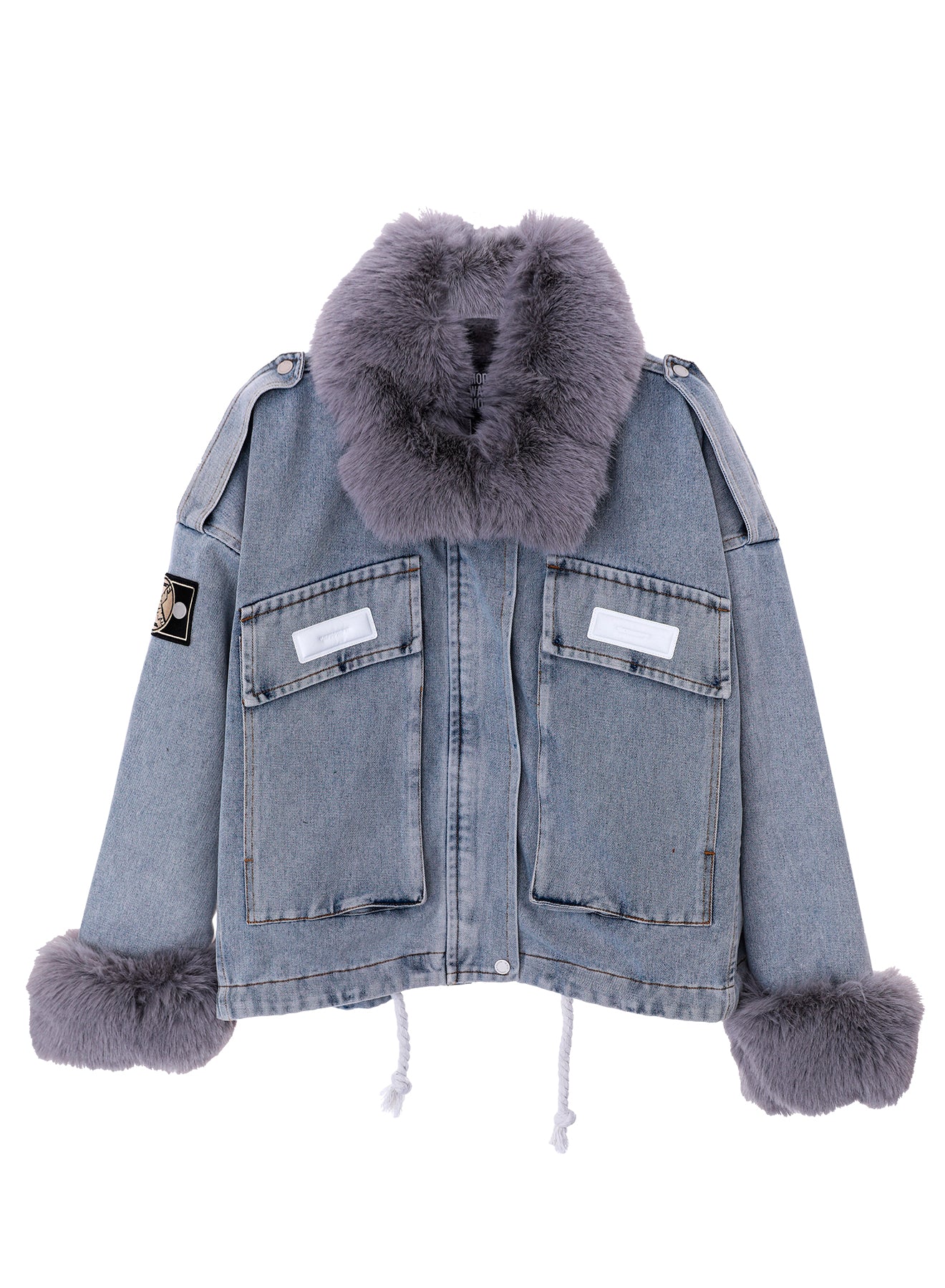 【MWM】TEDDY DENIM COAT