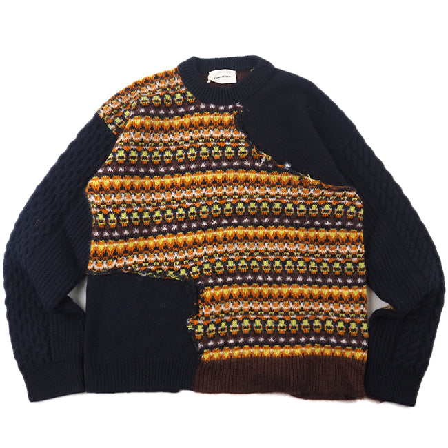 ATOMOFACTORY crew neck knit sweater AI23AFU64 iyaf004