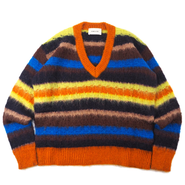 ATOMOFACTORY V neck knit sweater AI23AFU80 iyaf005
