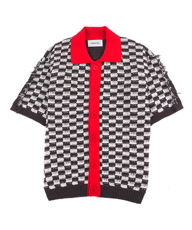 【ATOMOFACTORY】CAMICIA QUADRETTI / 314 MORO/AVORIO