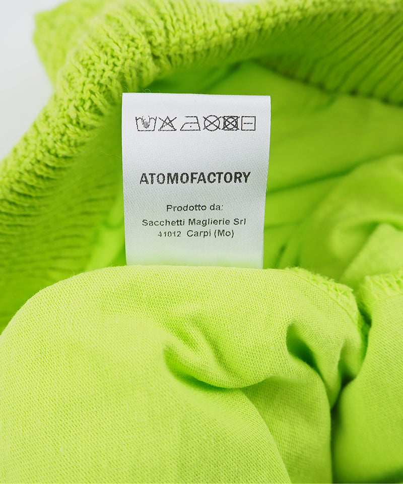 【ATOMOFACTORY】BERMUDA UNCINETTO FODERATO / 40 LIME