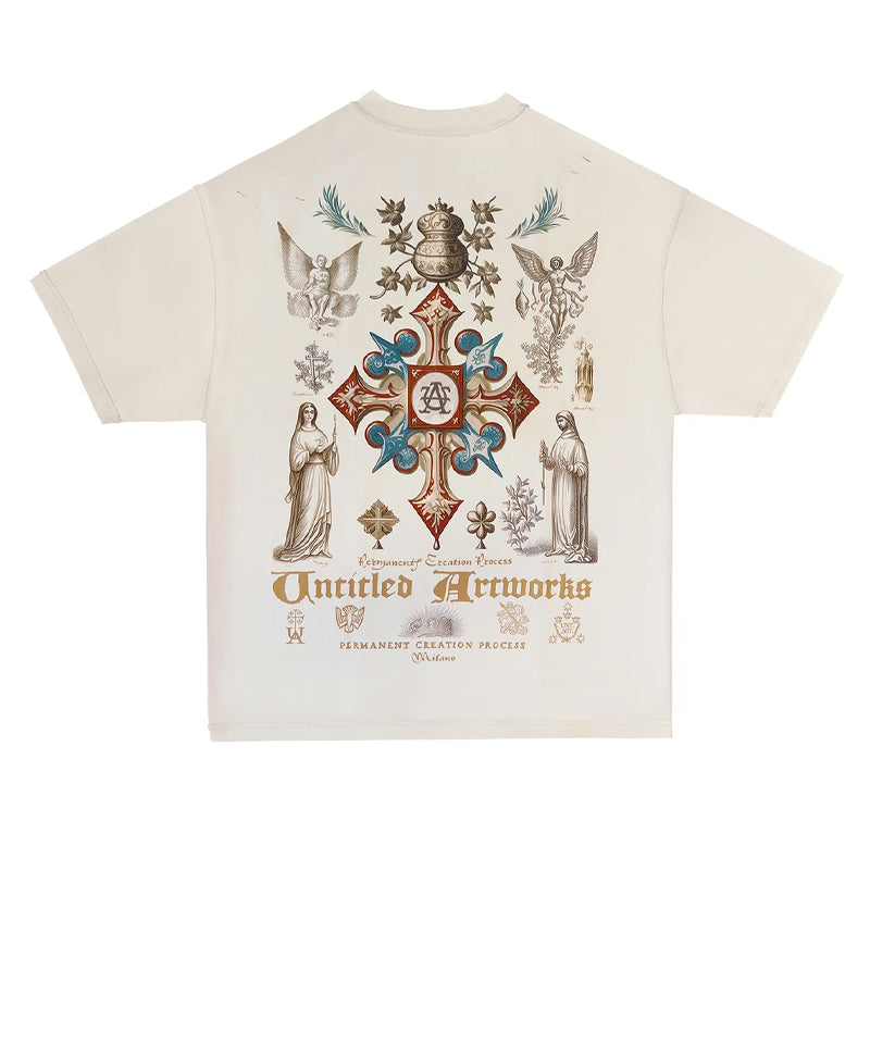 【UNTITLED ARTWORKS】Tee Chapel CREAM