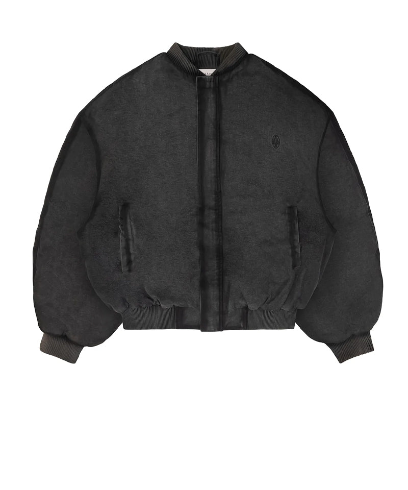 【UNTITLED ARTWORKS】Bomber Jacket BLACK