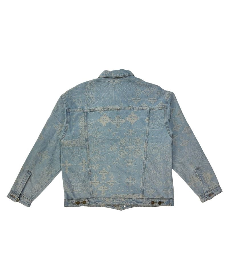 【Untitled Artworks】Jacquard Denim Jacket