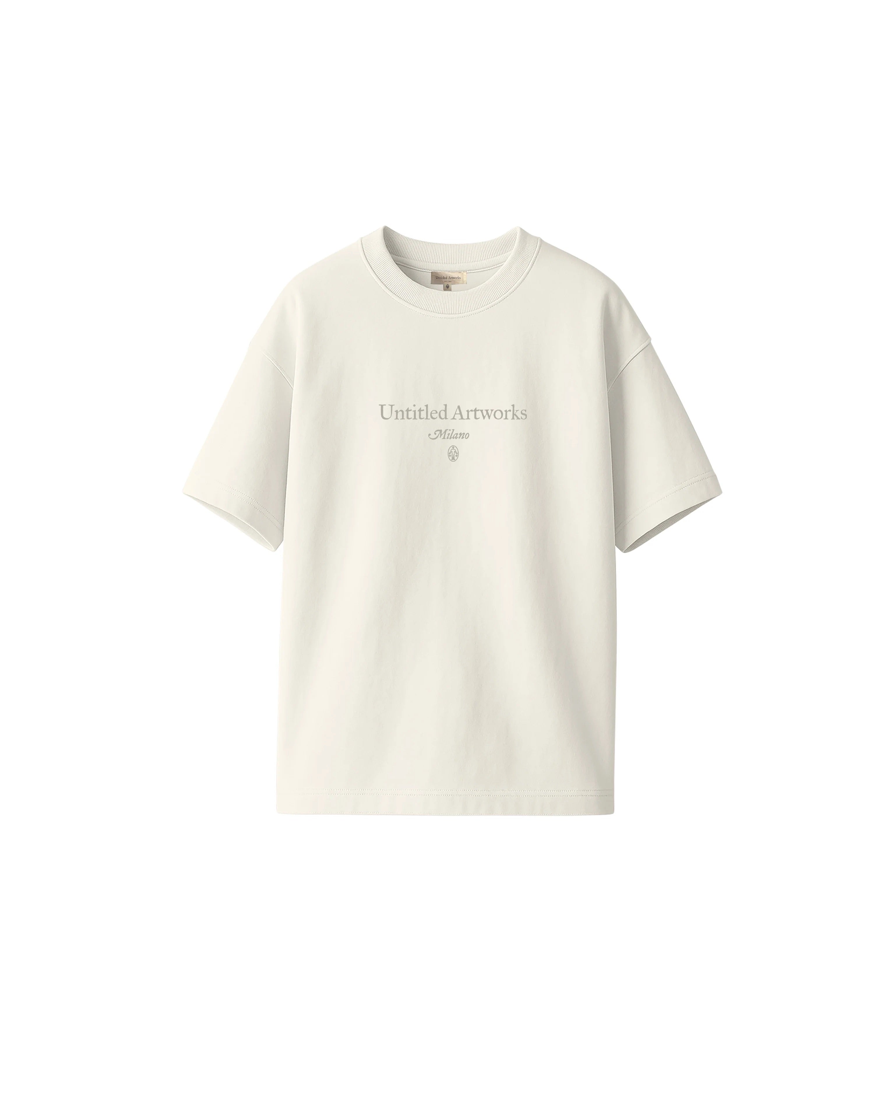 【Untitled Artworks】Tee Untitled Cream
