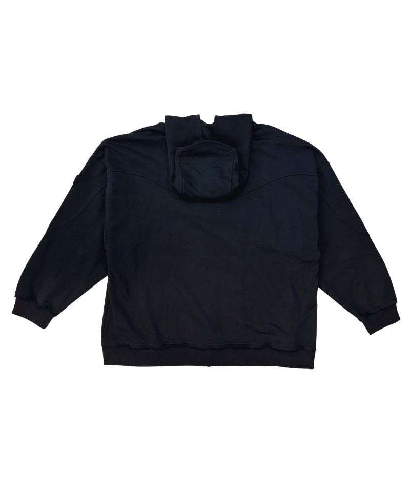 【Untitled Artworks】Hoodie Zipper Black