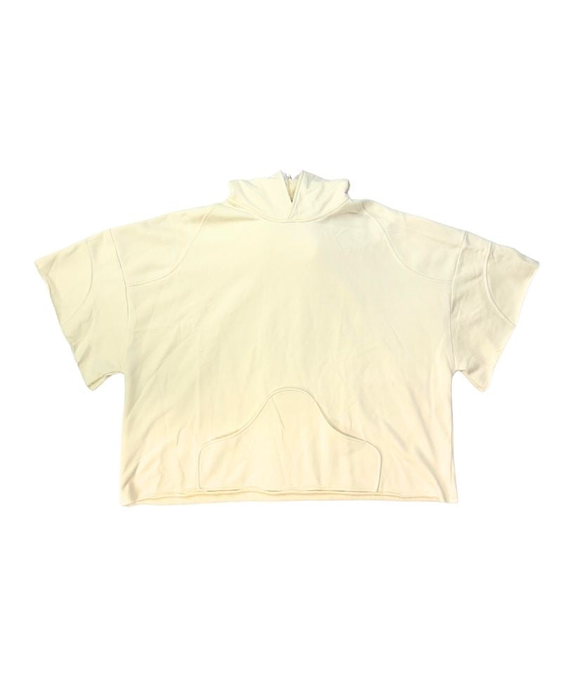 【Untitled Artworks】Hoodie Poncho Cream
