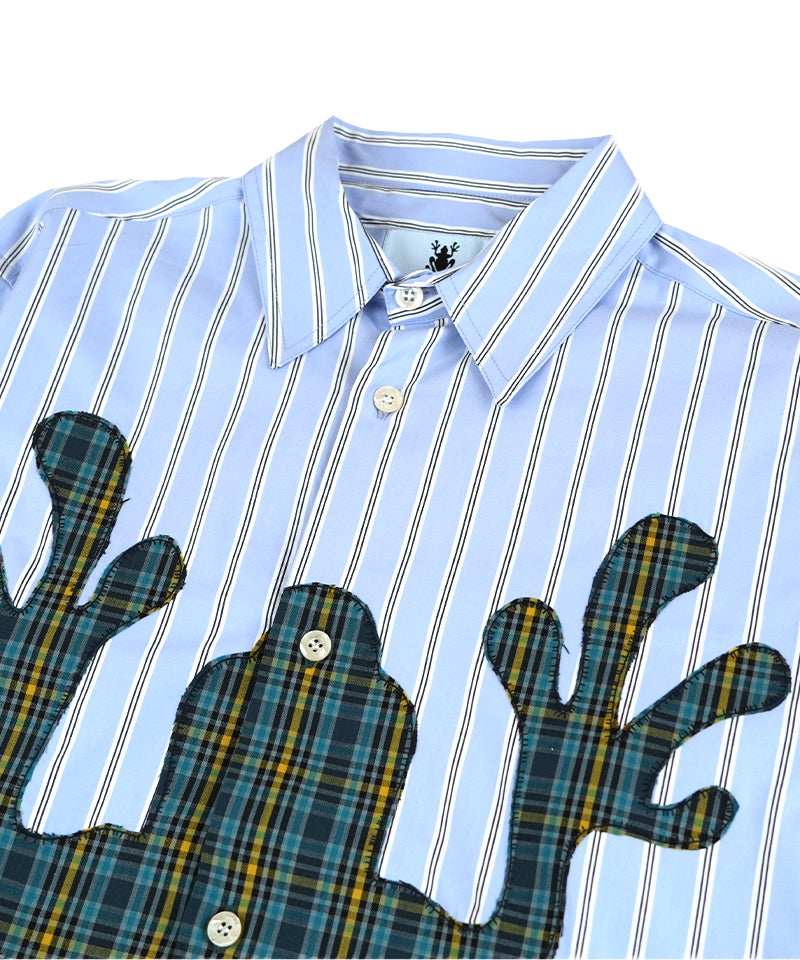 【GAMS NOTE】Frog Shirt / Light Blue