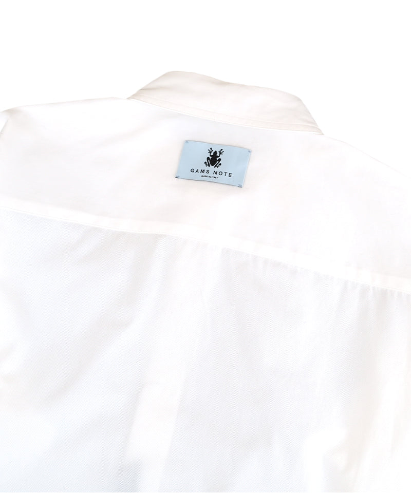 【GAMS NOTE】Snails Shirt / White