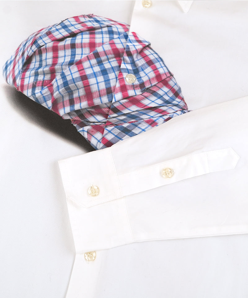 【GAMS NOTE】Cap Shirt / White