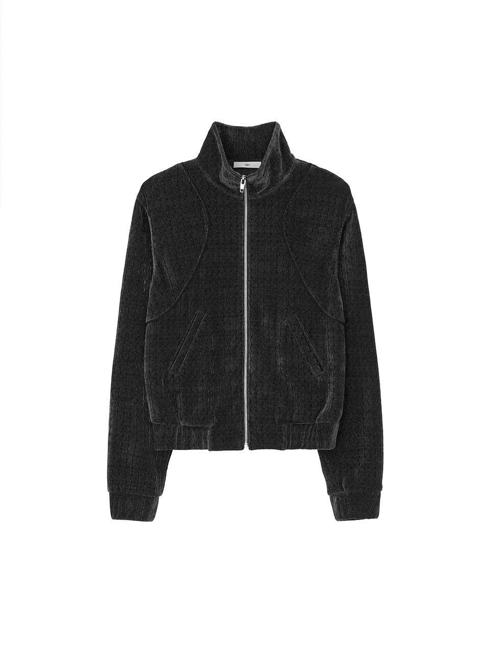 Velour Zip-Up Jacket
