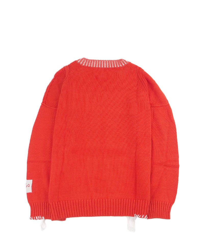 【LONGO】KNIT SWEATER / RAW