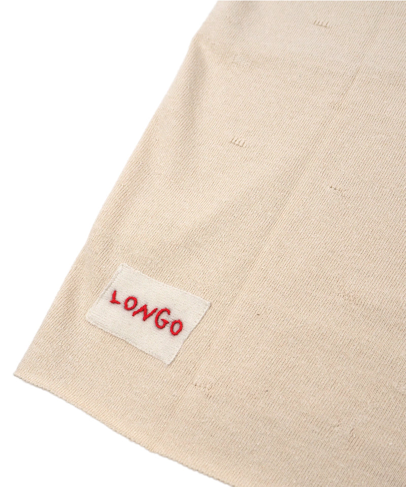 【LONGO】COTTON SUMMER KNIT / RAW