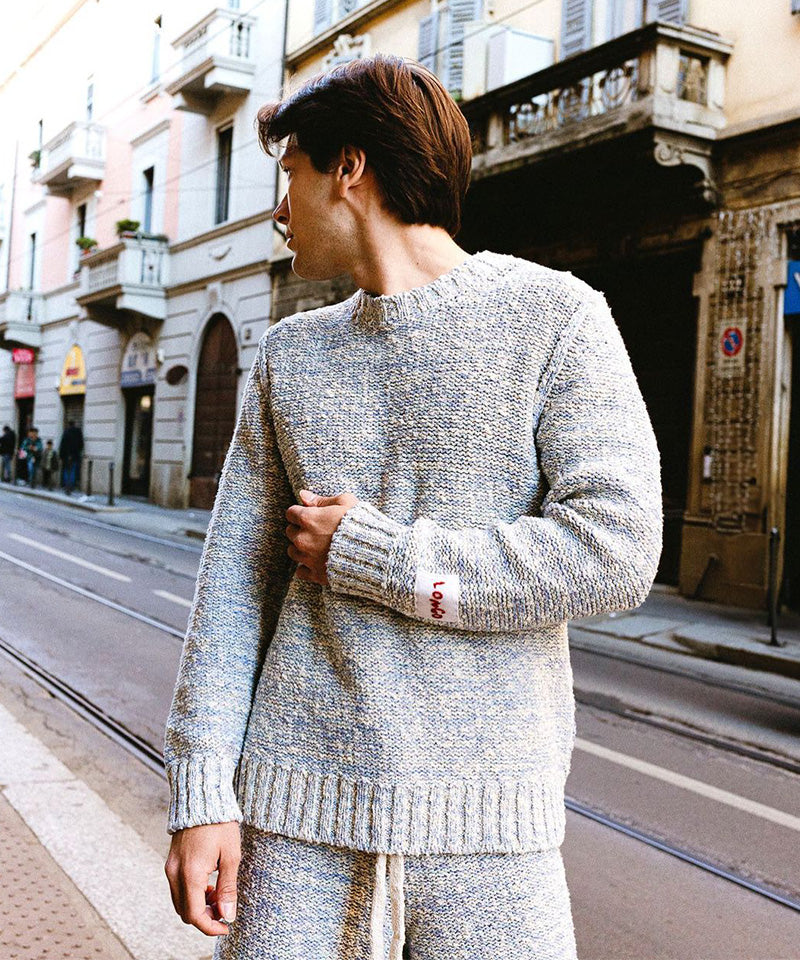 【LONGO】COTTON SWEATER / MH-S