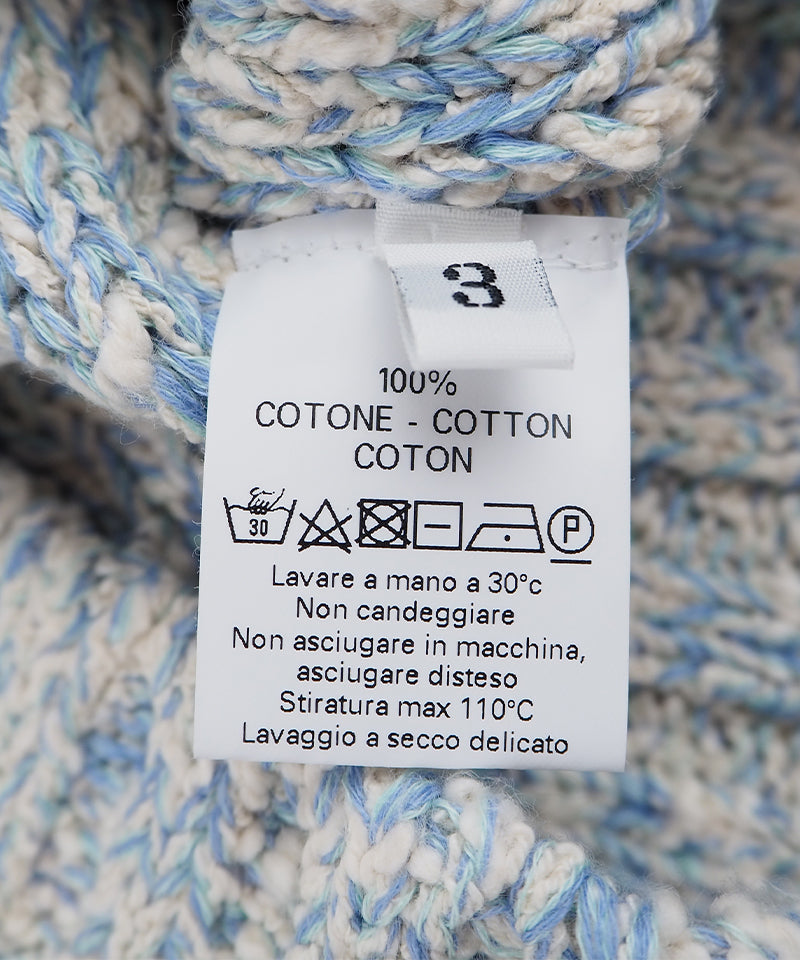 【LONGO】COTTON SWEATER / MH-S