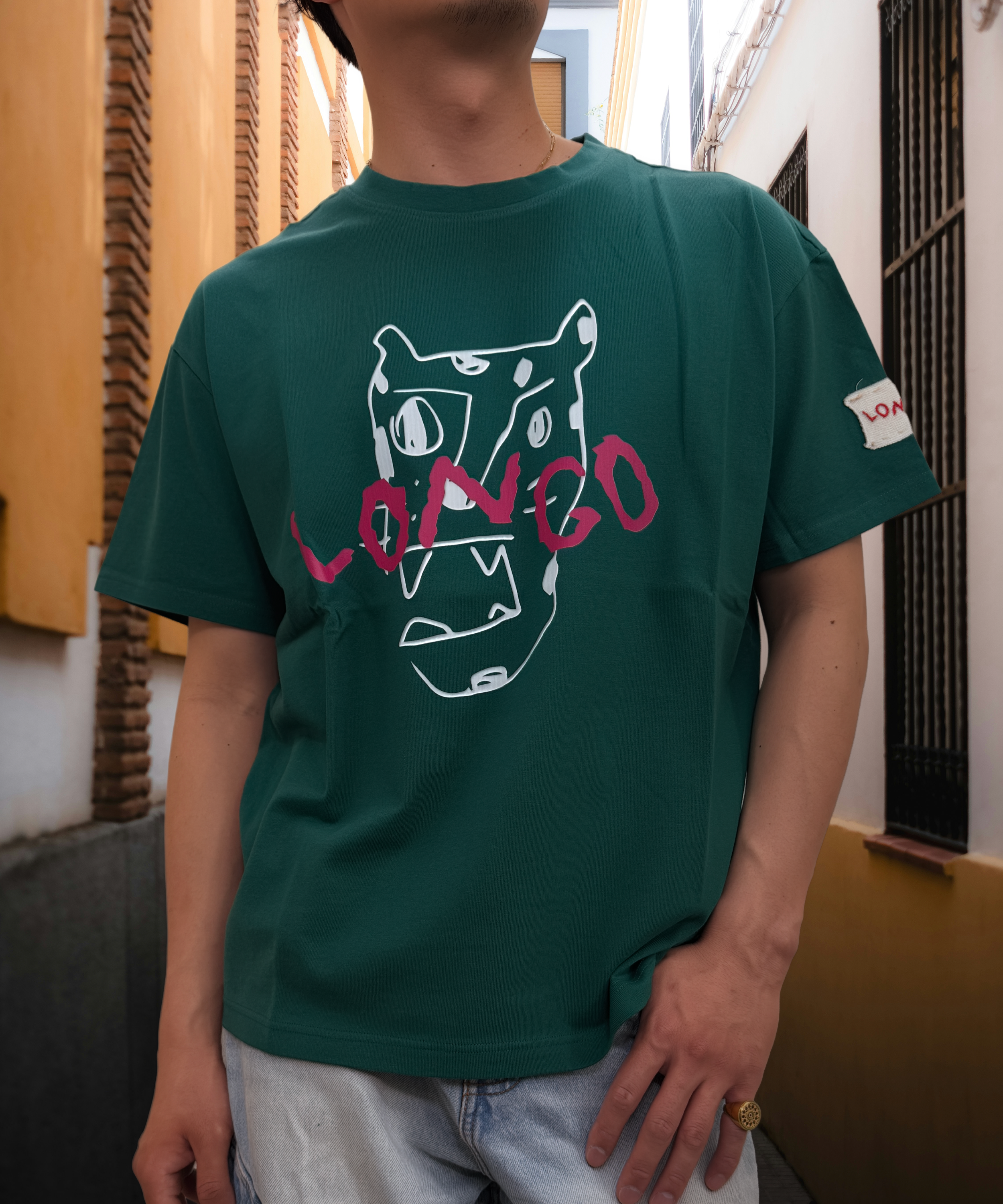 【LONGO】Printed T-shirt