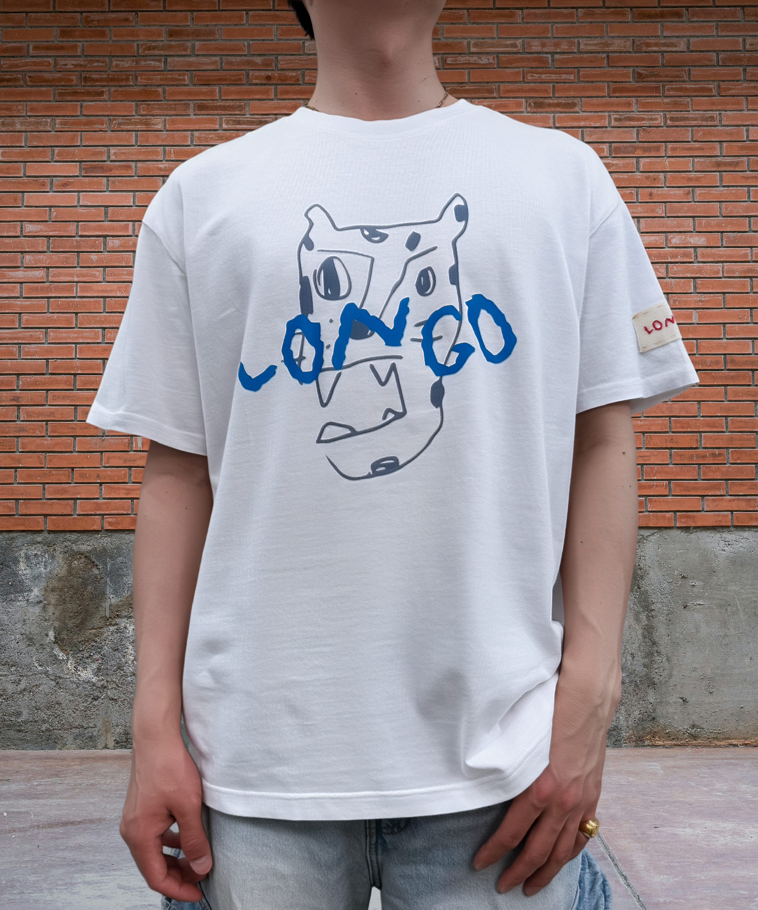 【LONGO】Printed T-shirt