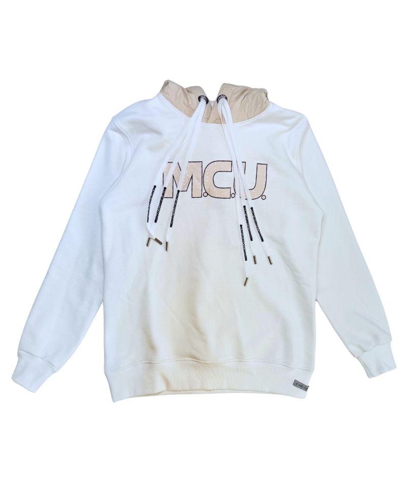 【MCU】 Hoodie (Felpa Cappuccio, Dettagli Trapuntati)