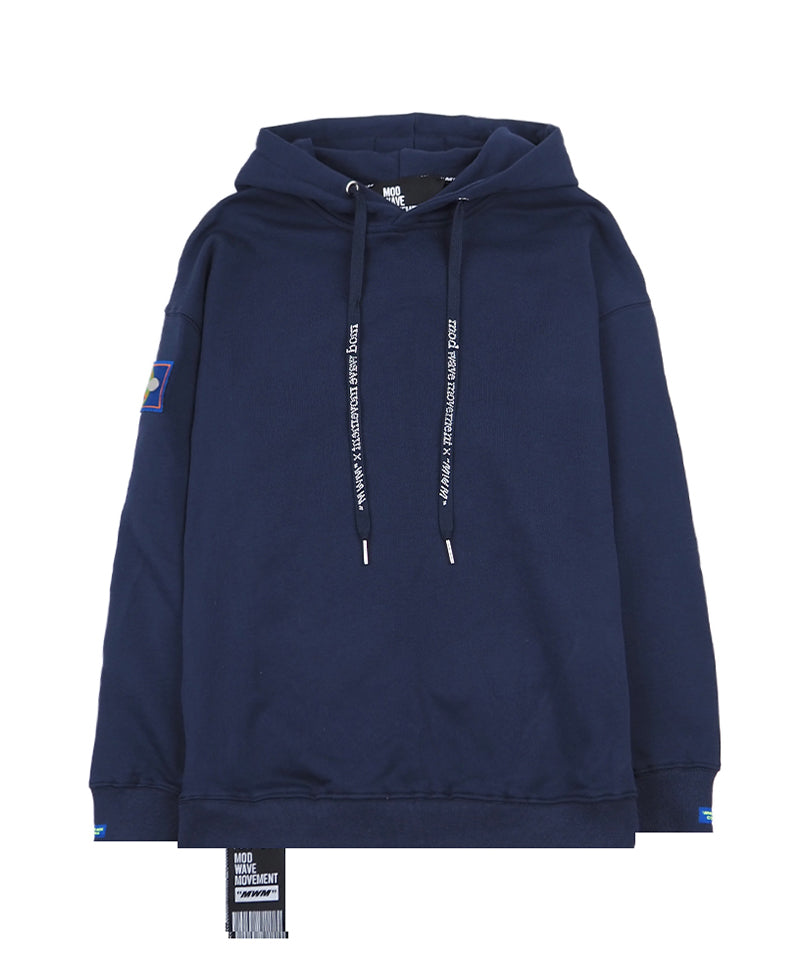 MOD WAVE MOVEMENT Feather Hoodie Parka Pullover MW063061822