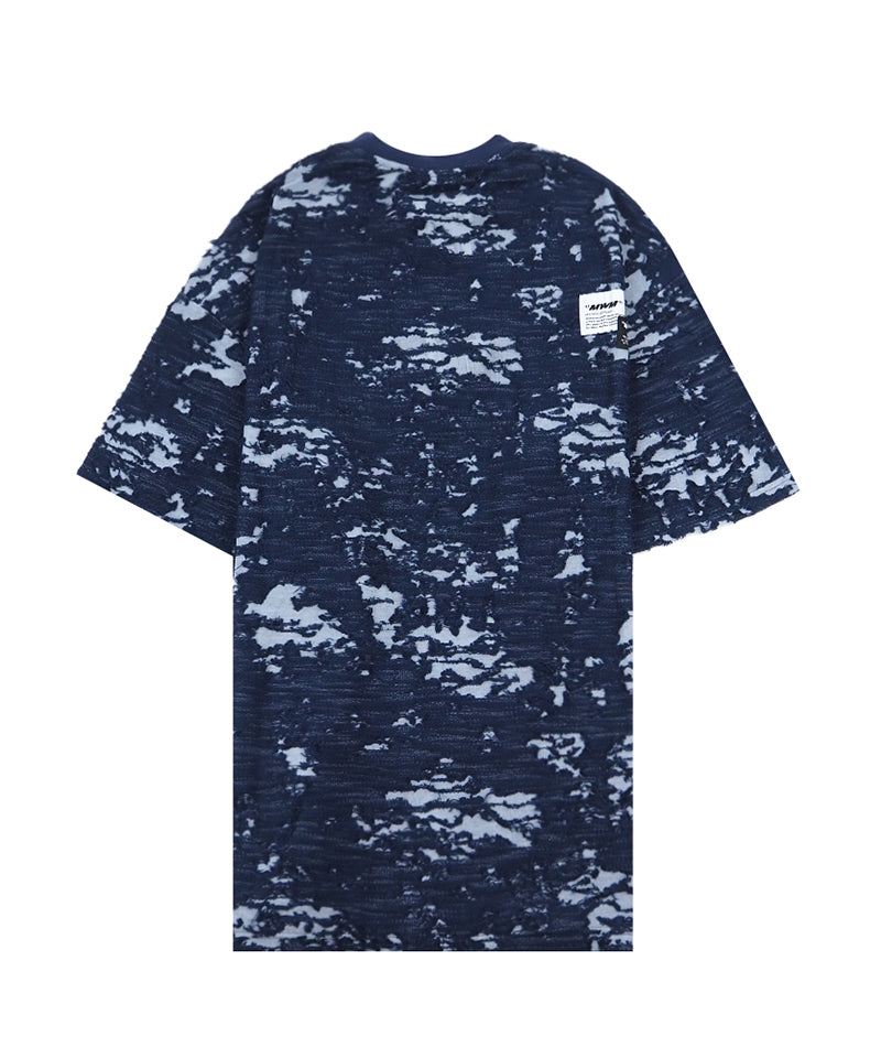 MOD WAVE MOVEMENT Distressed short sleeve T-shirt MW062020185