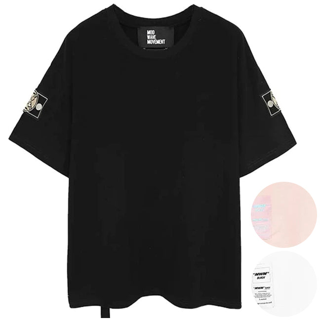 【MWM】Embroidery patches T-shirt