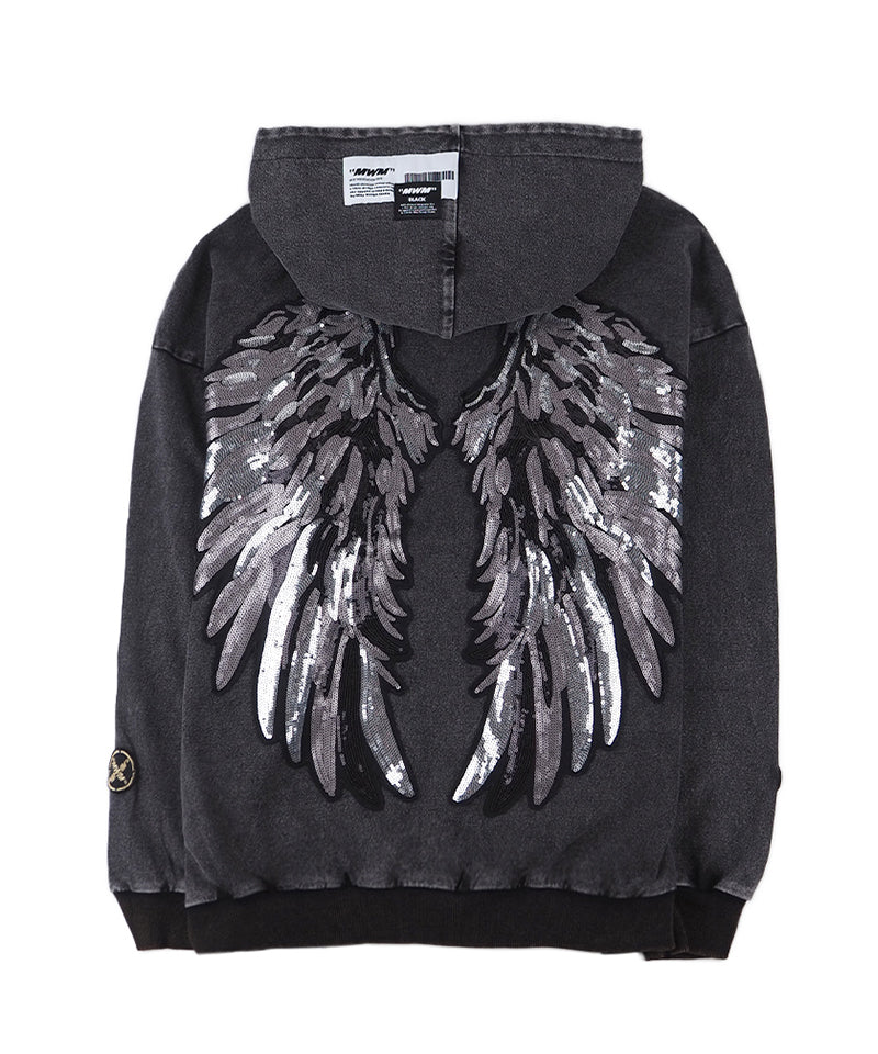 【MWM】WINGS CAPSULE HOODIE / Black