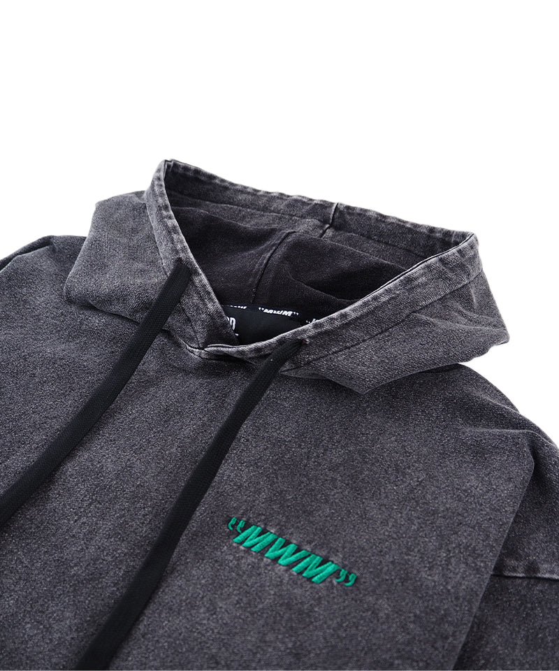 【MWM】WINGS CAPSULE HOODIE / Black