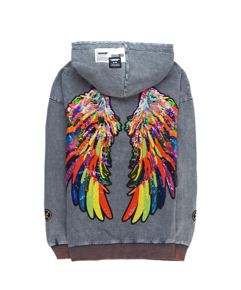 【MWM】WINGS CAPSULE HOODIE / Gray