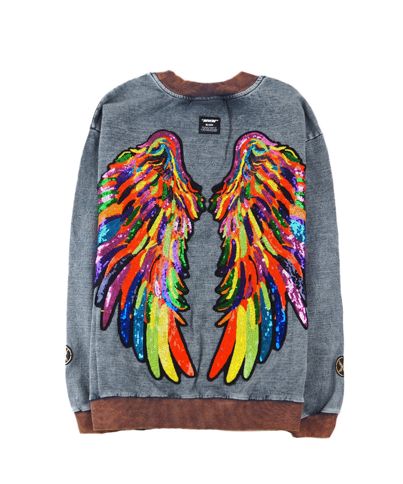 【MWM】WINGS CAPSULE SWEATSHIRT / Gray