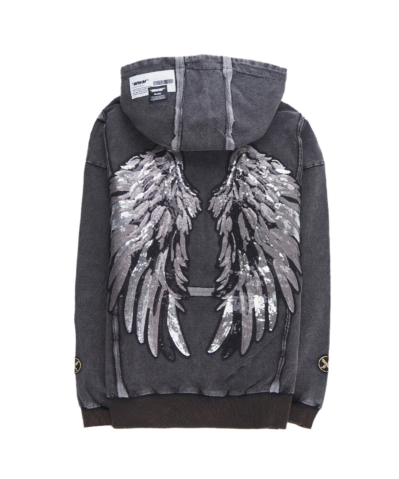 【MWM】WINGS CAPSULE HOODIE / Black