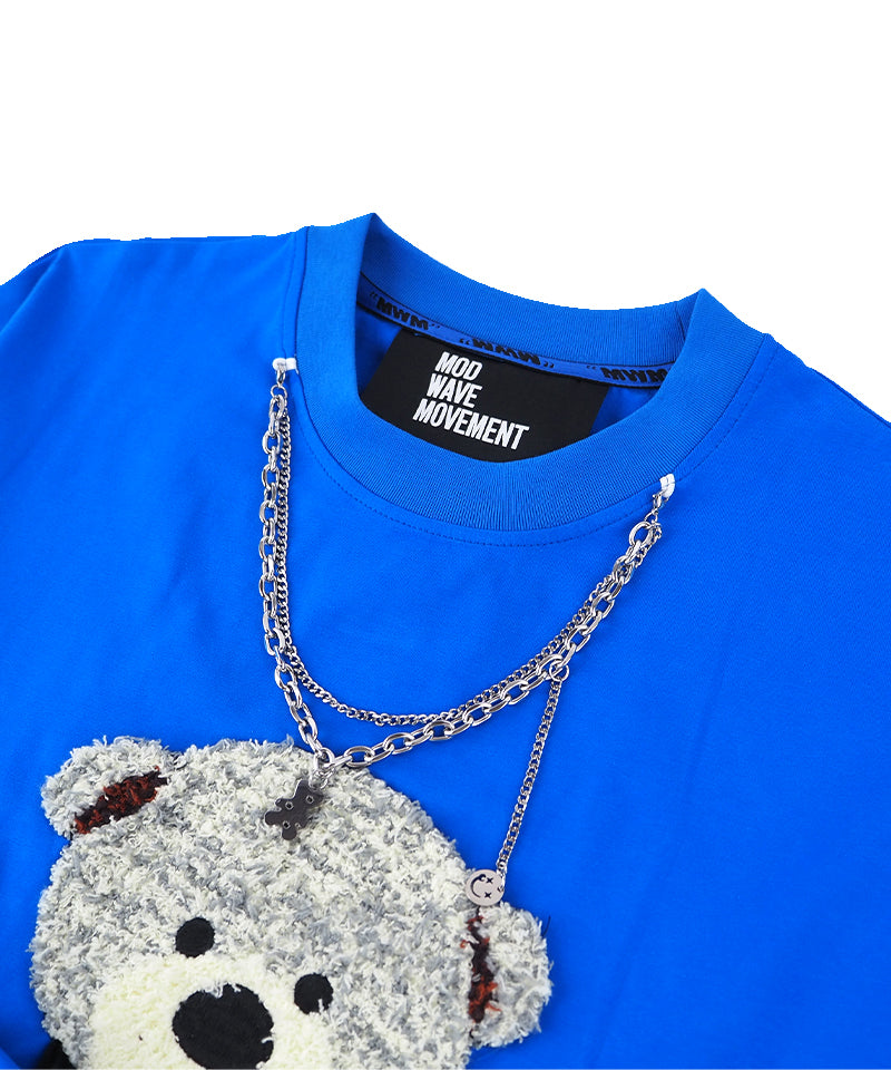 【MWM】TEDDY CAPSULE T-SHIRT / Blue