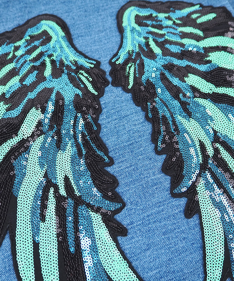 【MWM】WINGS CAPSULE WOMEN T-SHIRT / Blue