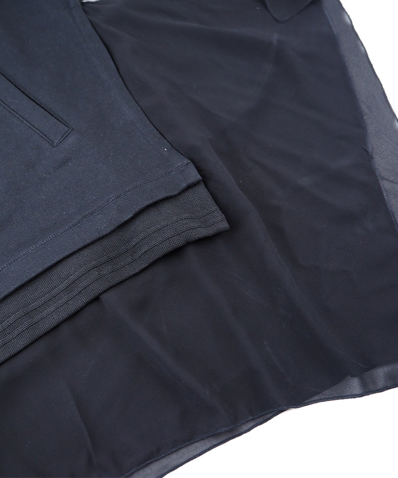 【MWM】BLACK CAPSULE LONG-SLEEVED DRESS / Black