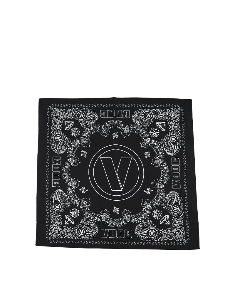 【MWM】BANDANA SCARF BLACK