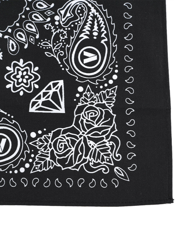 【MWM】BANDANA SCARF BLACK