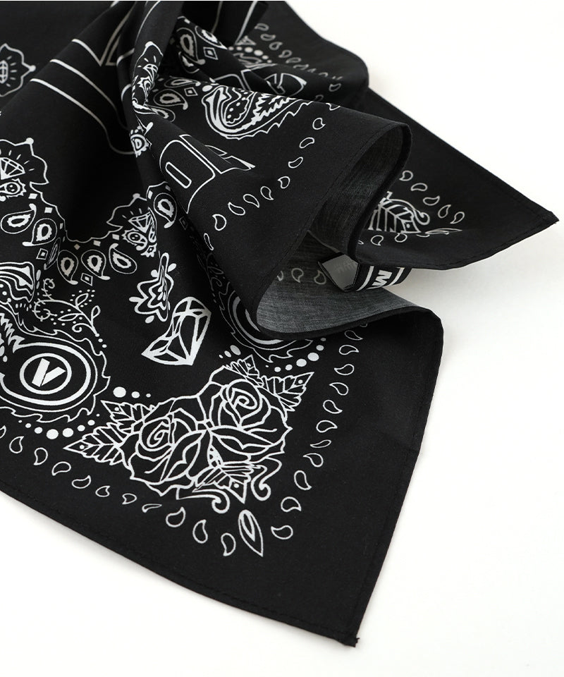 【MWM】BANDANA SCARF BLACK